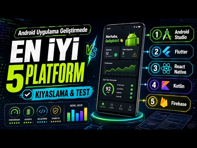 5 Popüler Mobil Geliştirme Platformu: Teknik Analiz