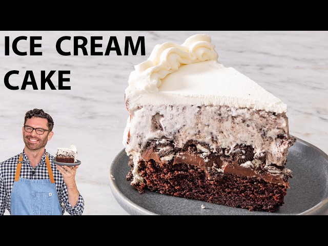 The PERFECT Ice Cream Cake Recipe