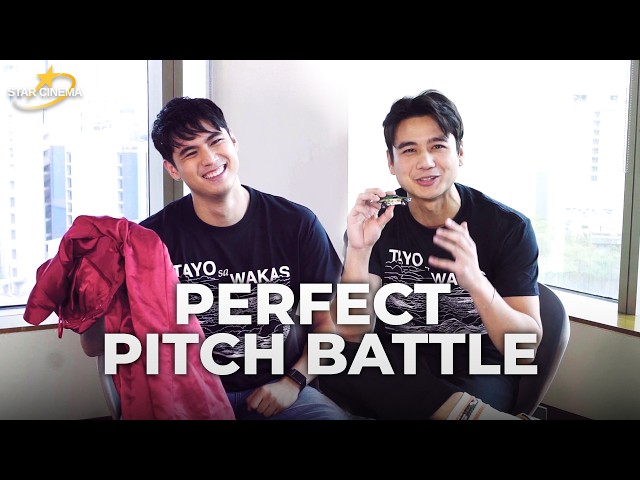 River and Emilio compete for the most convincing pitch! | The Perfect Pitch Battle | ‘Tayo Sa Wakas’