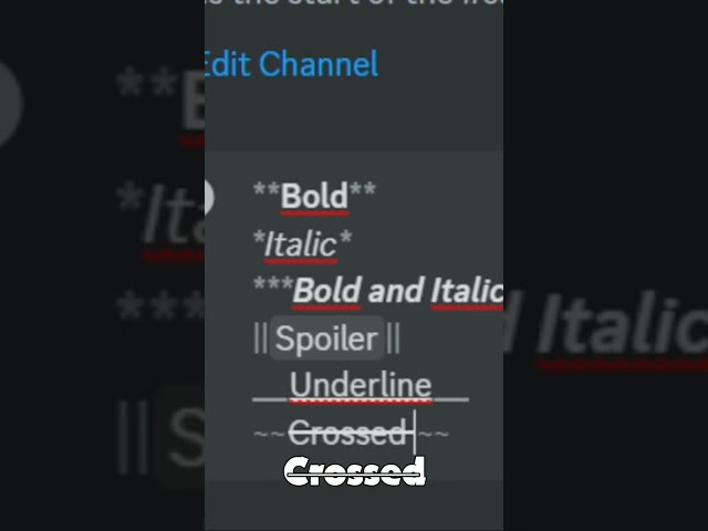 Every Text Style On Discord!
