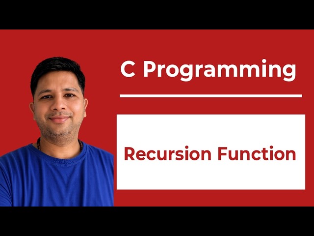 Recursion Function and Types of Recursion Function C Programming