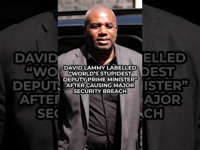 David Lammy labelled "STUPID" after causing MAJOR security breach for Andy Burnham