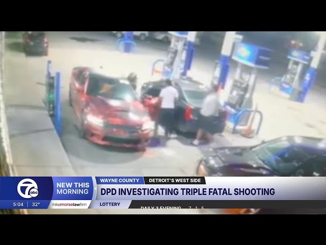 Detroit police investigating triple fatal shooting following car crash