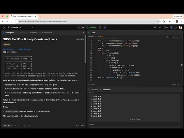 Find Emotionally Consistent Users