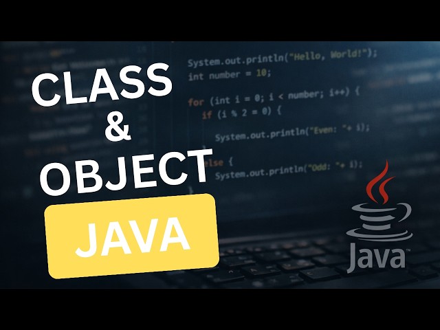 Class and Object in Java | Java Tutorial