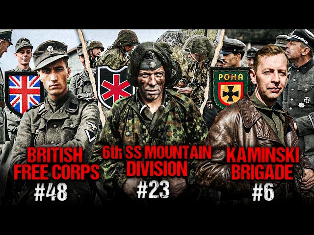 Ranking EVERY Waffen SS Unit From Neutral to EVIL