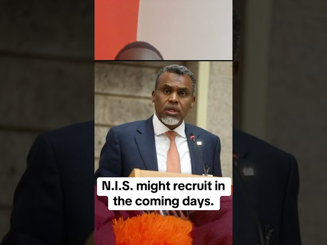 N.I.S. might recruit in the coming days.