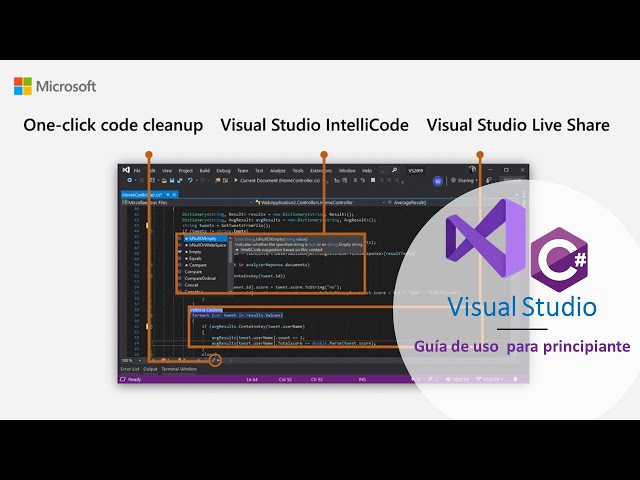 Visual Studio - Beginner's Guide 👌👀 Introduction to Visual Studio 2022