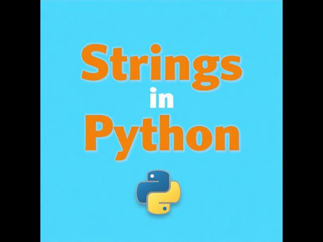 Python for all ep3-  Strings