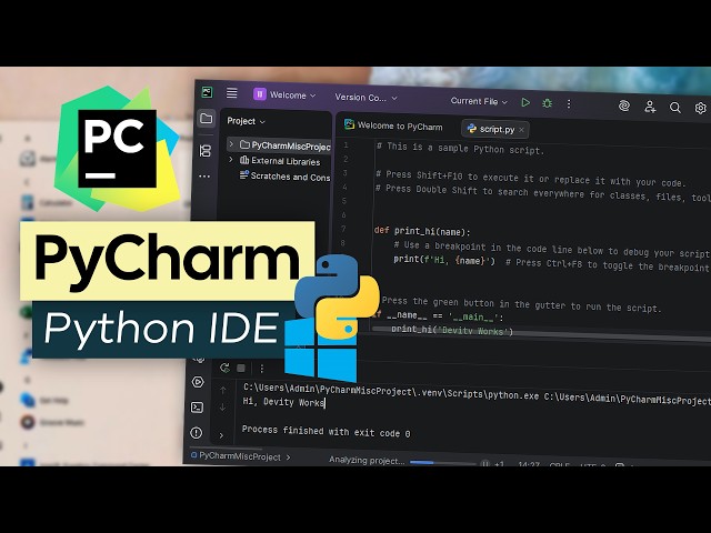 How to Download & Install PyCharm on Windows | Python IDE