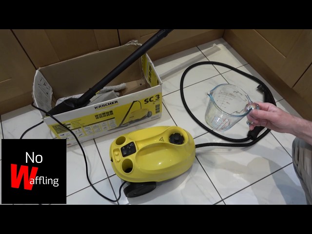 How to Fill KARCHER SC3 Easyfix with Water - Beginners guide