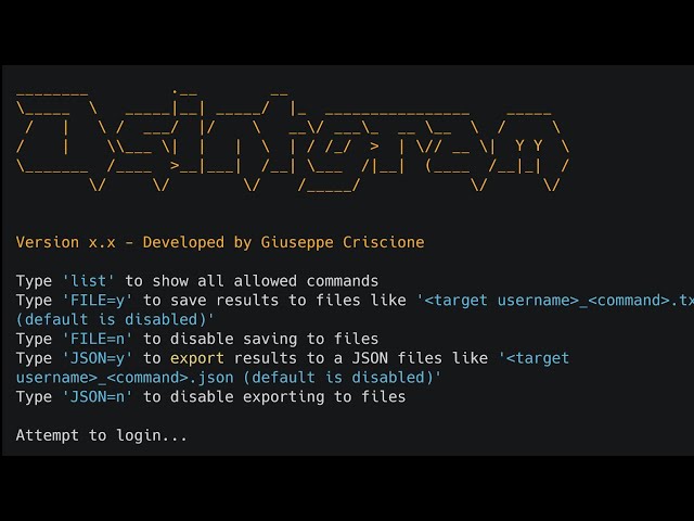Osintgram tool error solution