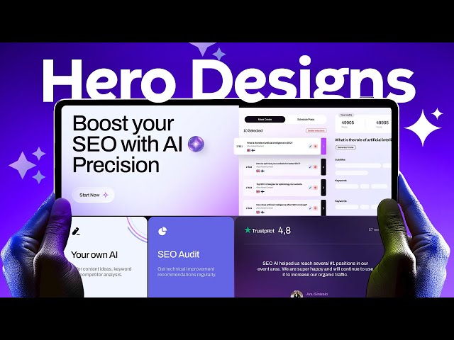 Best Hero Layout Inspiration of 2026