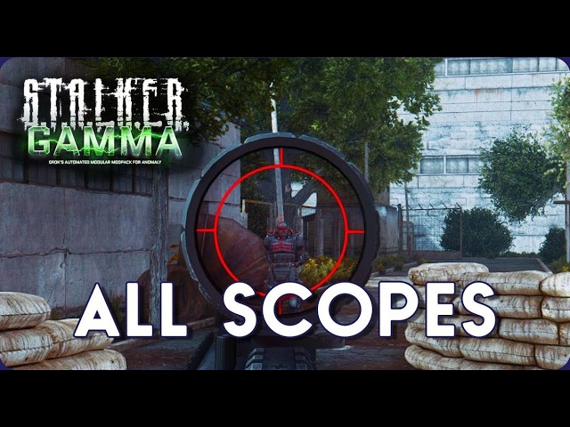 All Scopes in S.T.A.L.K.E.R. Anomaly G.A.M.M.A. | Showcase