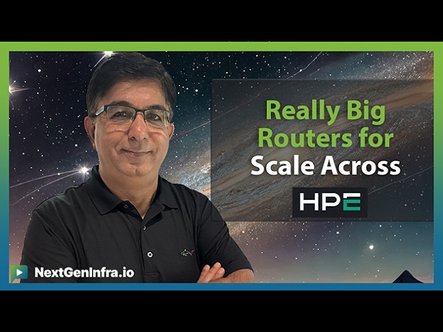 #TechUpdate: HPE's PTX 12200: A Really Big Router for Scale Across