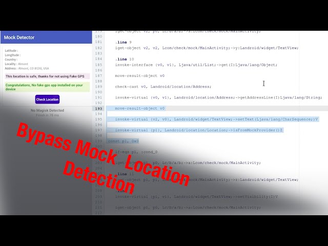 Bypassing Mock Location: Professional Smali Code Editing on Android