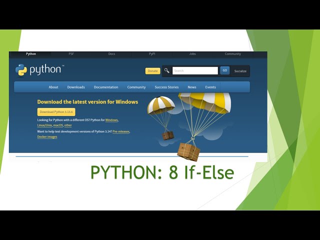 Python: 8 If-Else statement