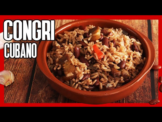😋 How to Make Cuban Congri Rice ► Traditional Congris Recipe