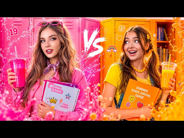 Surviving Summer School! Your Teenage Self VS Your Childhood Self in the Worst Summer