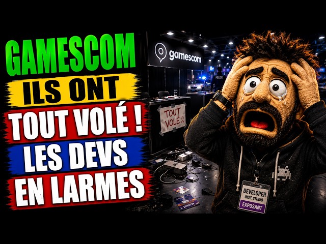 GAMESCOM SCANDAL: DEVELOPERS HAVE THEIR PCS STOLEN IN THE MIDDLE OF THE NIGHT!