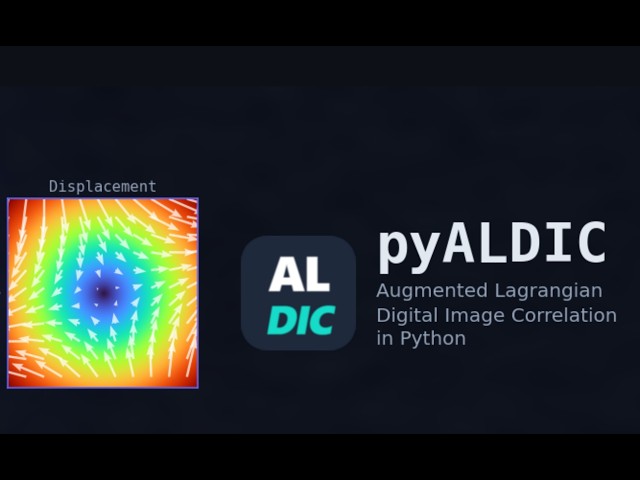 pyALDIC Tutorial — Full-Field DIC in Python (free, open-source GUI)