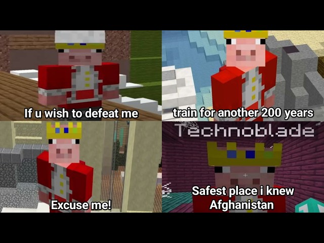 10min of Technoblade absolute cinema funny moments 