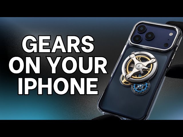 This iPhone Case Is for People Who Love Mechanical Watches