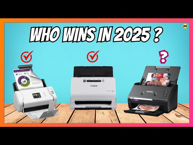 Best Document Scanners 2025 (Top Portable, Wireless & Budget Picks)