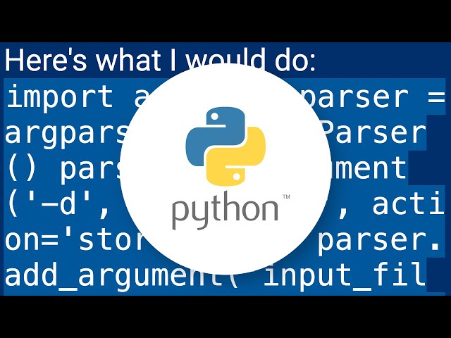 OR function with argparse with two variables on the command line in Python
