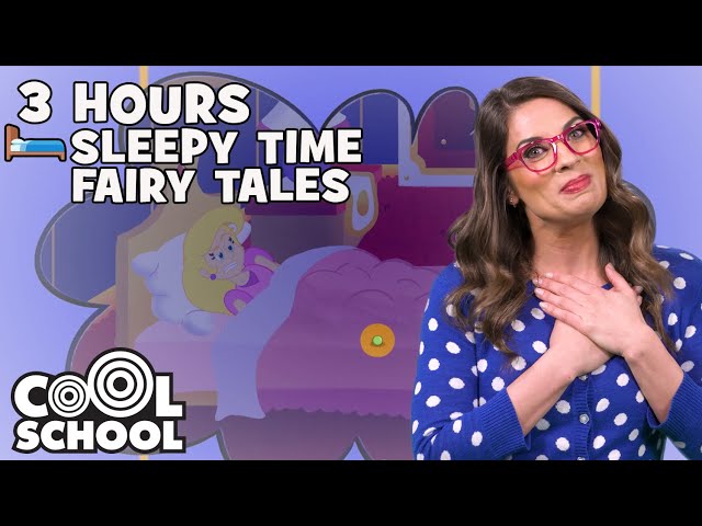 SLEEPY TIME 🛏️ Best of Ms. Booksy's BEDTIME STORIES for Kids 😴 3 HOURS - 5 Fairy Tales!