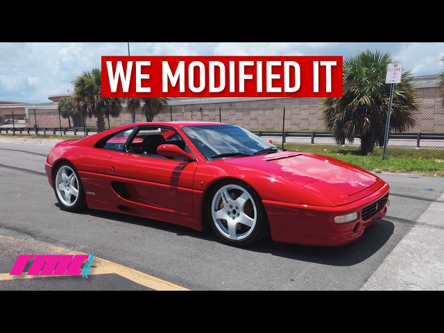 Modern Ferraris are horrible, we bought a 1994 F355 and MODIFIED IT
