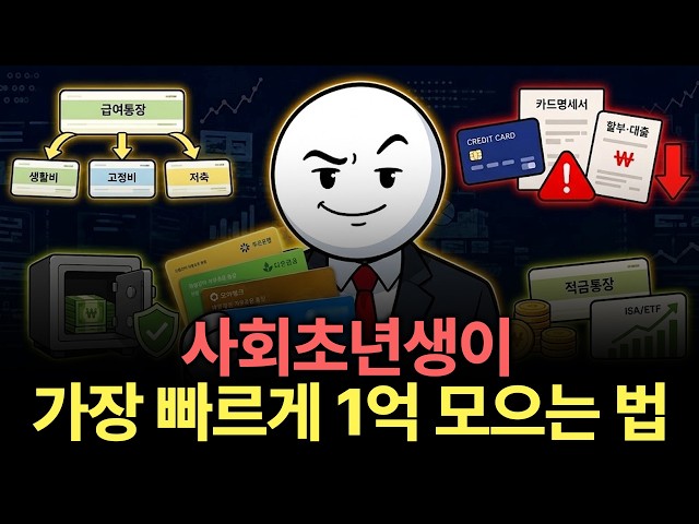 사회초년생이 월급 100만 원으로 3년 만에 1억 만드는 법