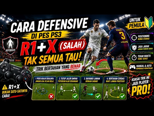 Defensive Techniques in PES PS3 Part 1