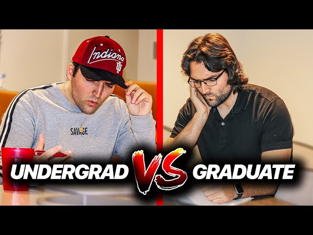 Undergrad VS Grad Students