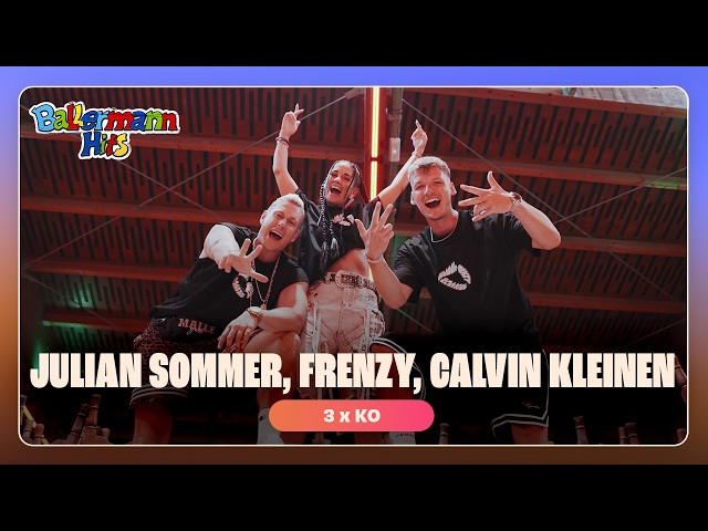 Julian Sommer, Frenzy, Calvin Kleinen - 3 x KO (Official Music Video)