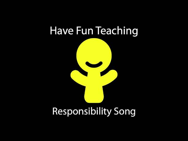 Responsibility Song (Learn Responsibility for Kids - Audio)