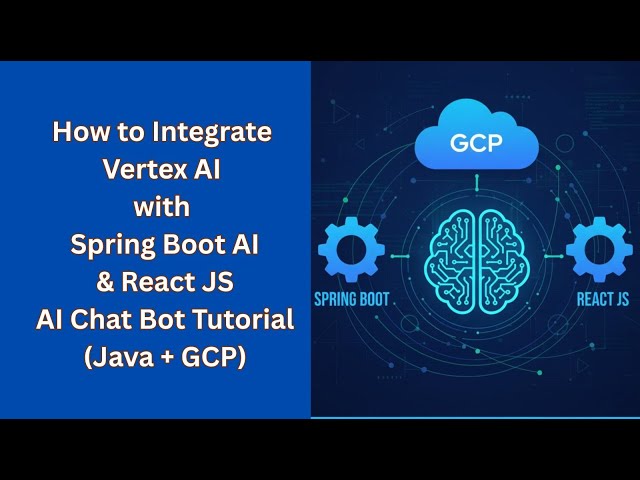 How to Integrate Vertex AI with Spring Boot & React JS  AI App Tutorial | Java + GCP