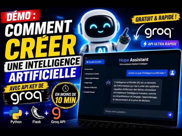 🔥 Create an Artificial Intelligence with Python + Groq API in 10 Minutes | Complete Project 2026 #ai
