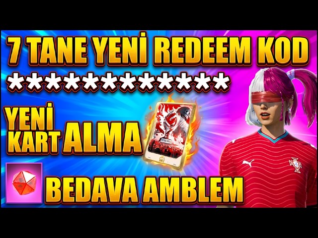 😱 7 NEW REDEEM CODES | GET FREE EMBLEMS | HOW TO GET NEW YELLOW CARDS | PMGO | PUBG MOBILE