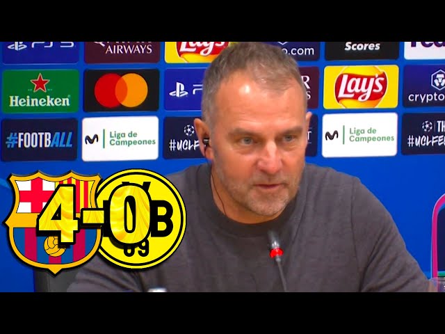 Rueda prensa HANSI FLICK: FC BARCELONA 4-0 BORUSSIA DORTMUND