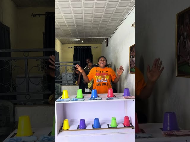 🆕GAME‼️- THE FUNNIEST, INTERESTING &  ENTERTAINING  FIVE 5️⃣  CUP COLOR FAMILY MATCHING CHALLENGE