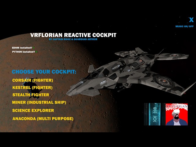 VRFlorian Reactive Cockpit plugin introduction and combat demonstration. Go SUPER IMMERSIVE!