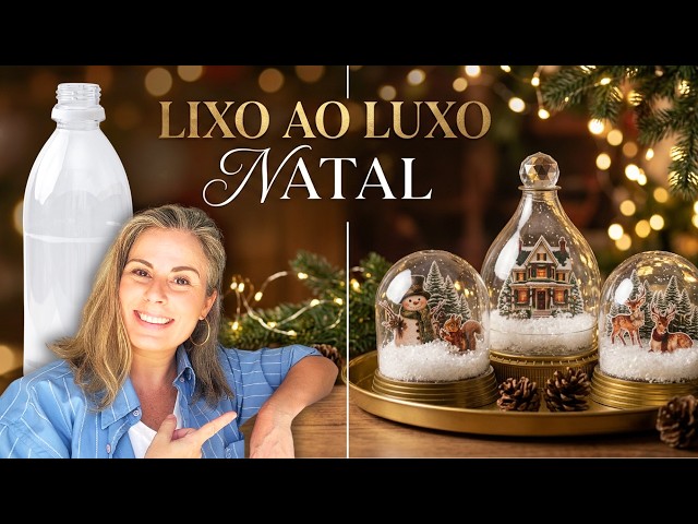 ✨ How to Make a LUXURY Snow Globe for Pennies! ♻️