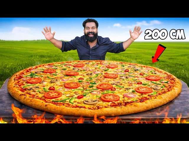 We Cooked Worlds Biggest Pizza | ലോകത്തിലെ ഏറ്റവും വലിയ പിസ്സ ഉണ്ടാക്കിയാലോ | M4 Tech |