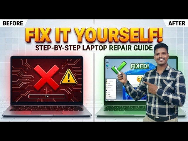 #Fix ANY PC 🖥️#Problem Yourself! (Complete Troubleshooting) #Not Turning On? #GeetaComputerEducation