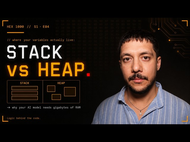The Two Zones of Memory NOBODY Explains | Stack vs Heap