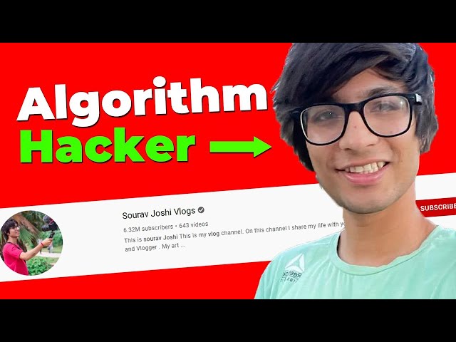 How @souravjvlogs is Beating the YouTube Algorithm (& Earning Millions)