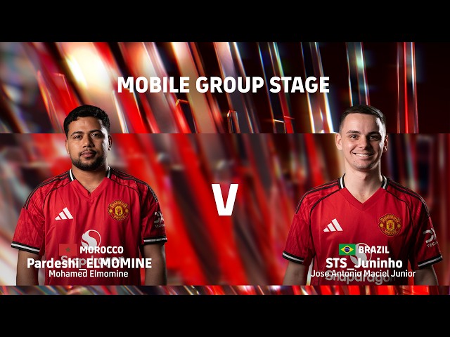 Group Match: Pardeshi_ELMOMINE vs STS_Juninho | eFootball™ Championship 2026 Manchester United Final
