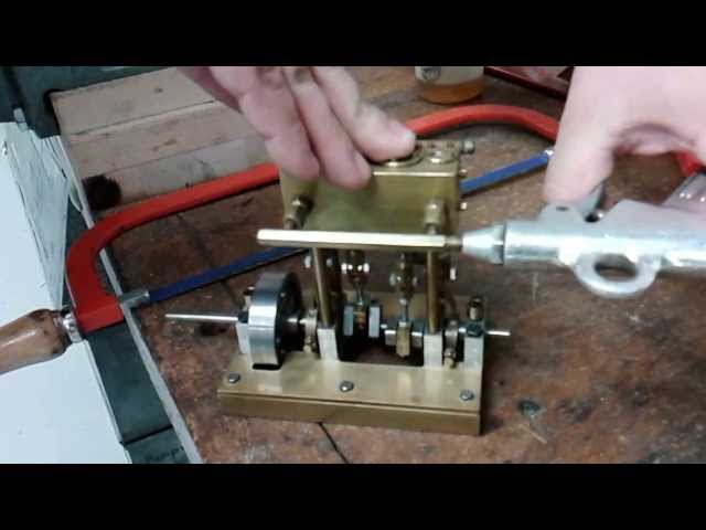 2 Zylinder Modell Dampfmaschine - Compound Steam Engine