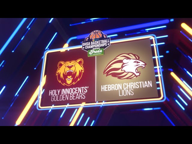 Holy Innocents' vs. Hebron Christian I 2025 Private Girls Basketball Championship - Full Game